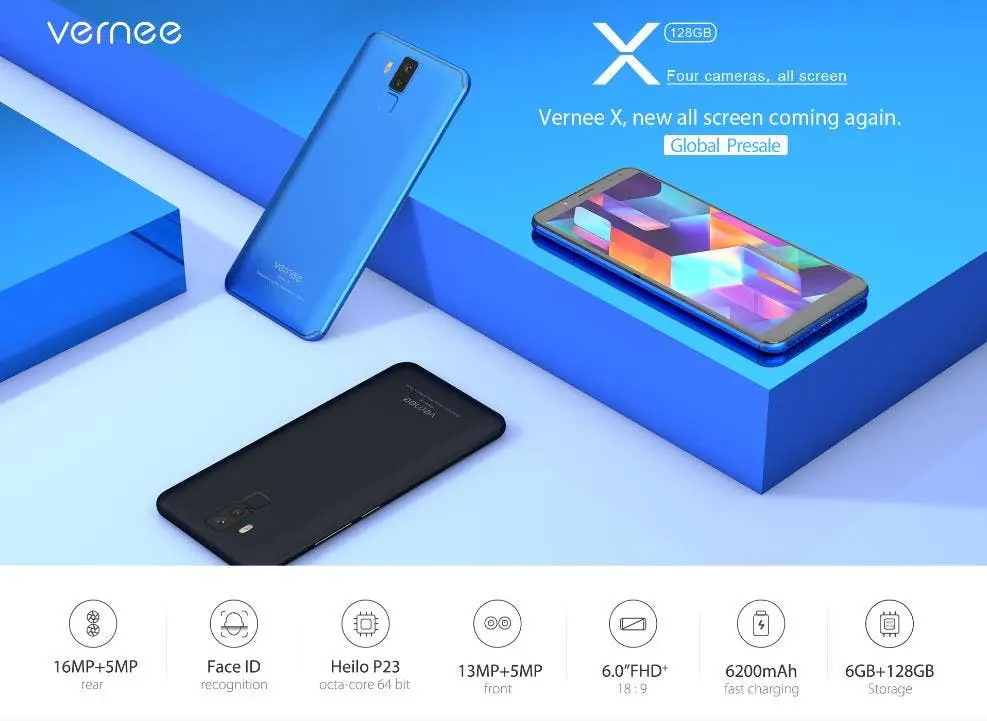 Vernee X presales are up with a $249.99 special price
