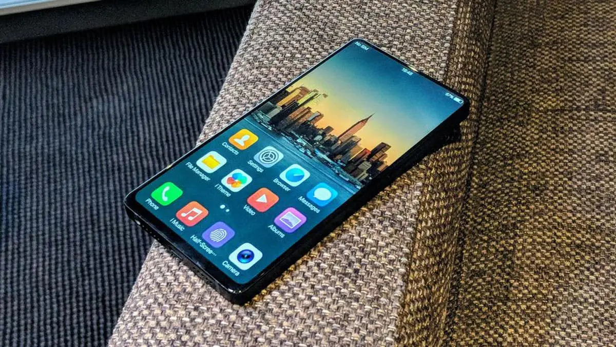 VIVO NEX 2 Rendering Shows Border-less and Button-Less Design