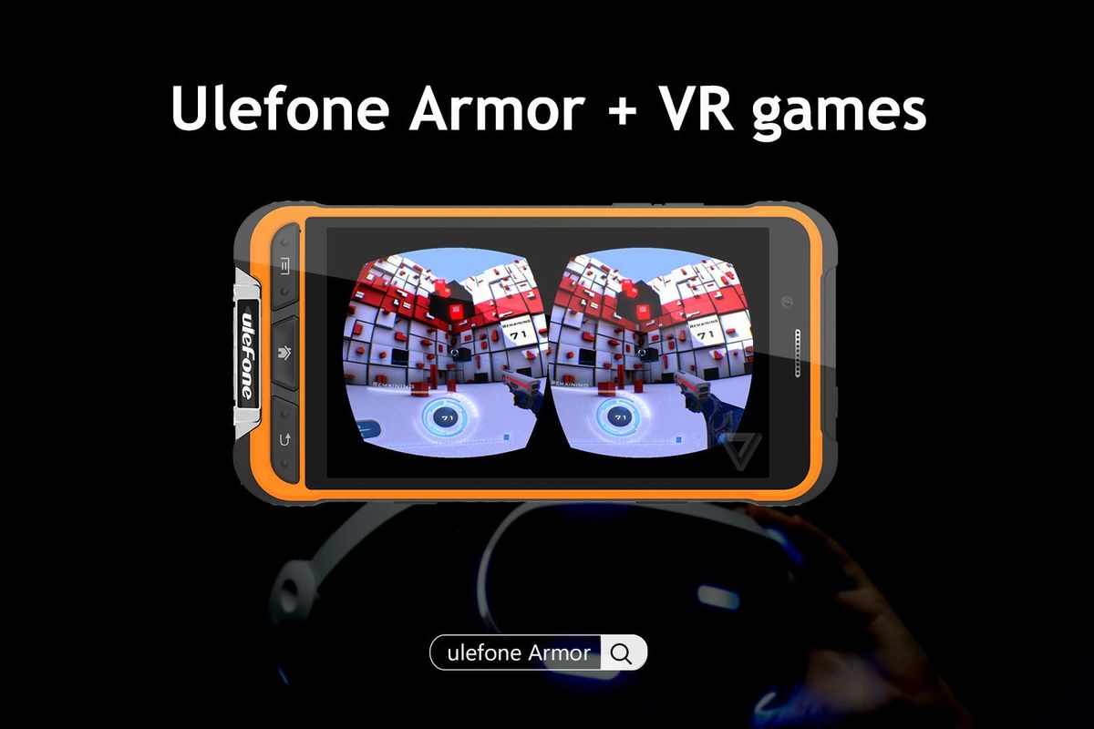 Watch: Ulefone Armor Gyroscope Test and VR Game Playthrough