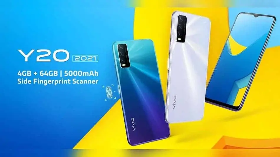 Vivo Y20 2021 budget smartphone launched