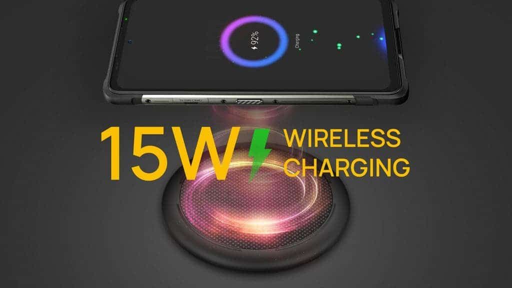 Ulefone Armor 10 5G shows its wireless charging efficiency