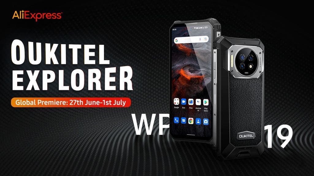 Global premiere time for big battery rugged Oukitel WP19 revealed