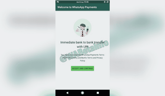 You will soon be able to make payments via WhatsApp