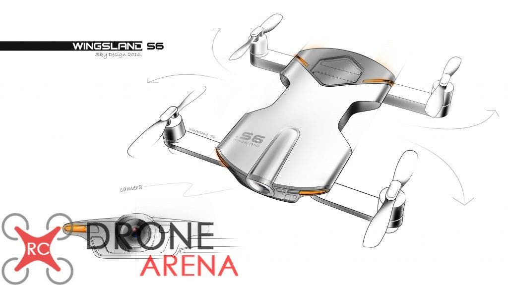 Wingsland S6 selfie drone wants to take on Dobby