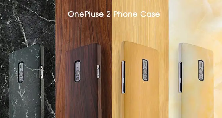 Bamboo, Wood and Marble OnePlus 2 covers are just $7.99