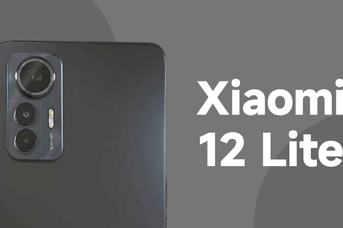 Xiaomi 12 Lite for the first time on live photos