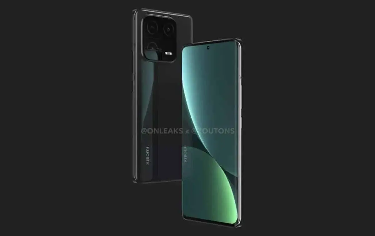 Xiaomi 13 Pro render exposure - has an appealing design