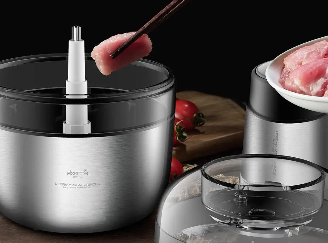 Xiaomi Deerma Stainless Steel Meat Grinder Hit The Shelves For 169 Yuan ($26)