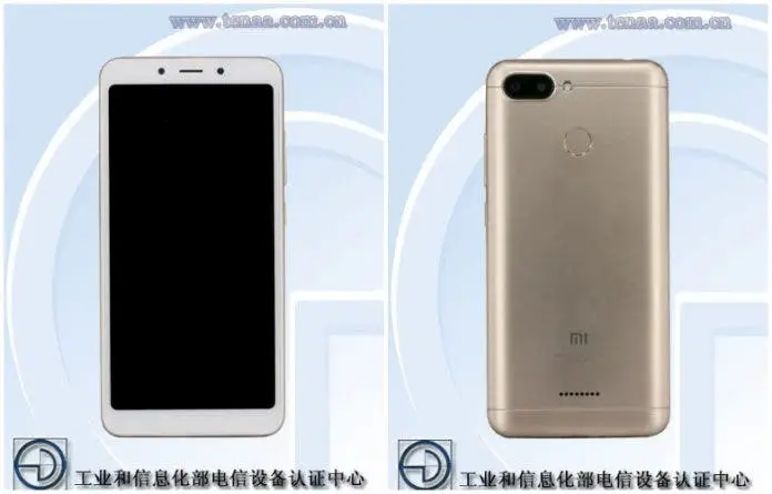 Speculation:  Xiaomi Redmi 6A Appears On TENAA