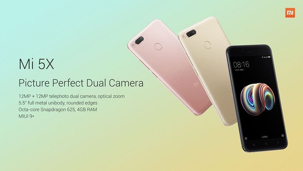 Midrange Xiaomi Mi 5X available for $199.47