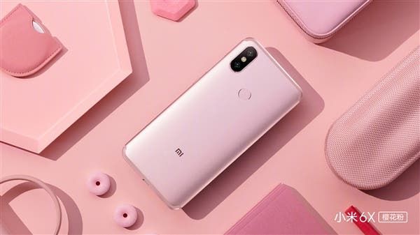 Xiaomi Mi 6X Pink/Blue Version Released