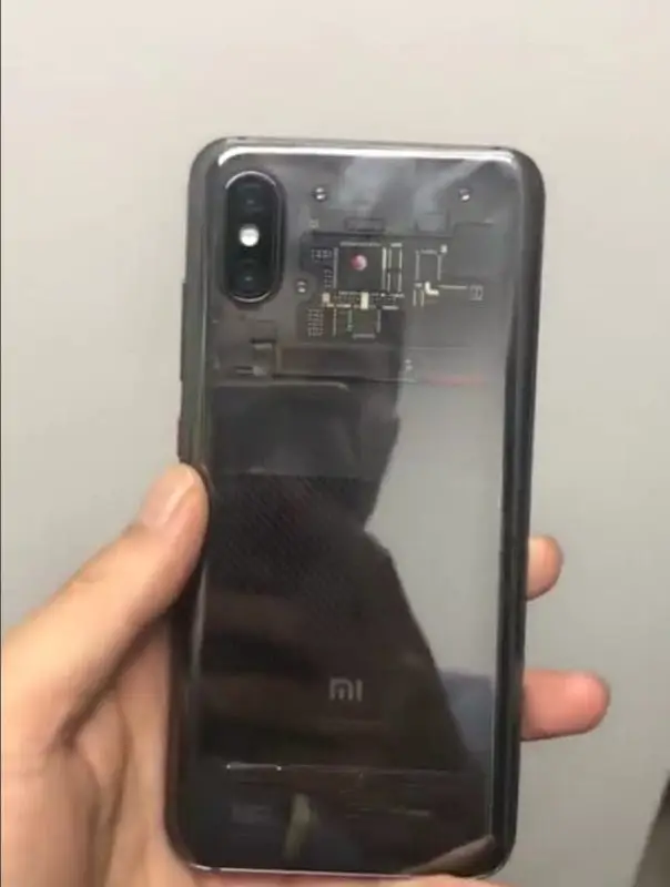 Xiaomi Mi 8 to Sport a Translucent Back?
