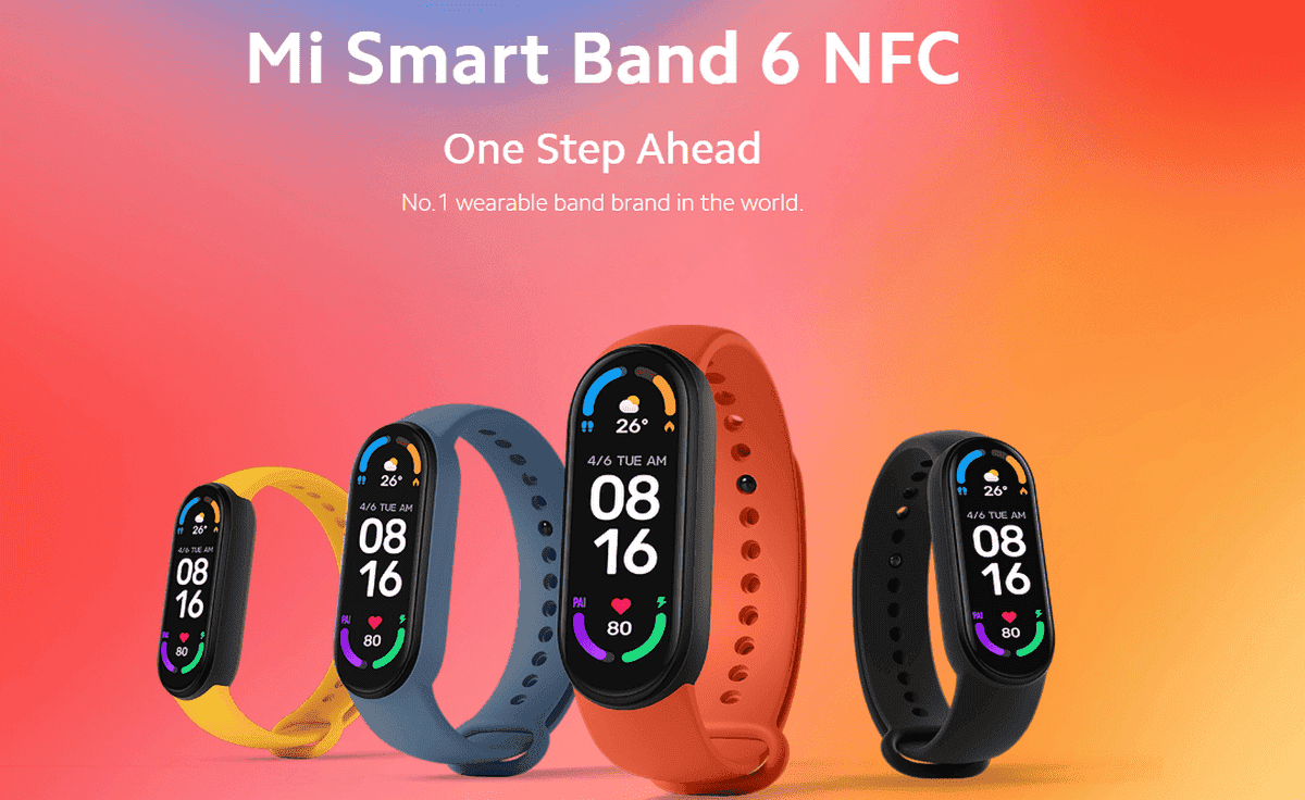 Xiaomi Mi Smart Band 6 NFC finally hits Europe