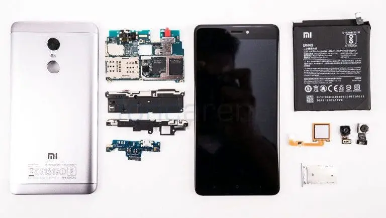 Photo Feature: Xiaomi Redmi Note 4 Teardown (Snapdragon Version)