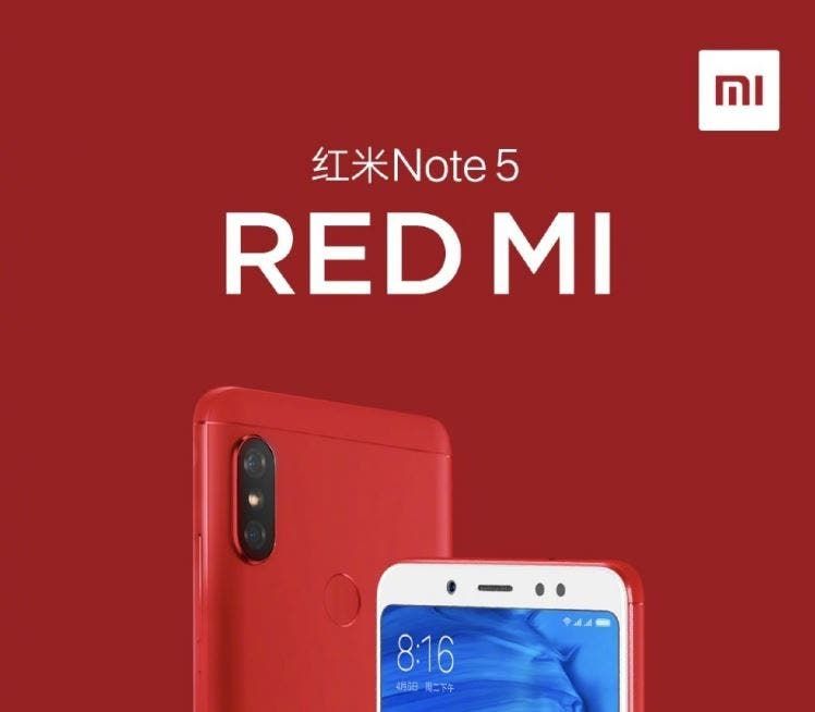 Chinese Redmi Note 5 to get a new 6GB + 128GB variant tomorrow