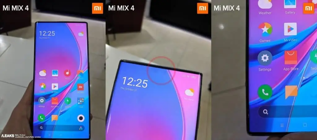 This is how Xiaomi plans to hide the Mi Mix 4 camera under the screen