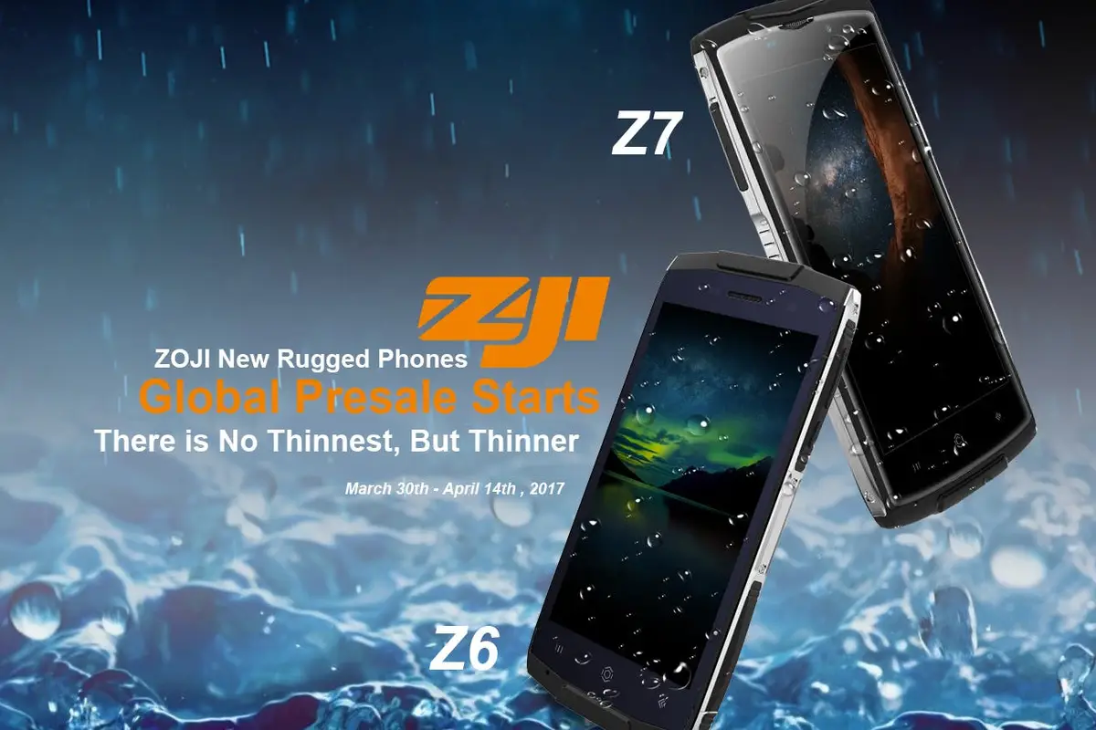 Launched: Thin and Light Rugged ZOJI Z7 now on presale