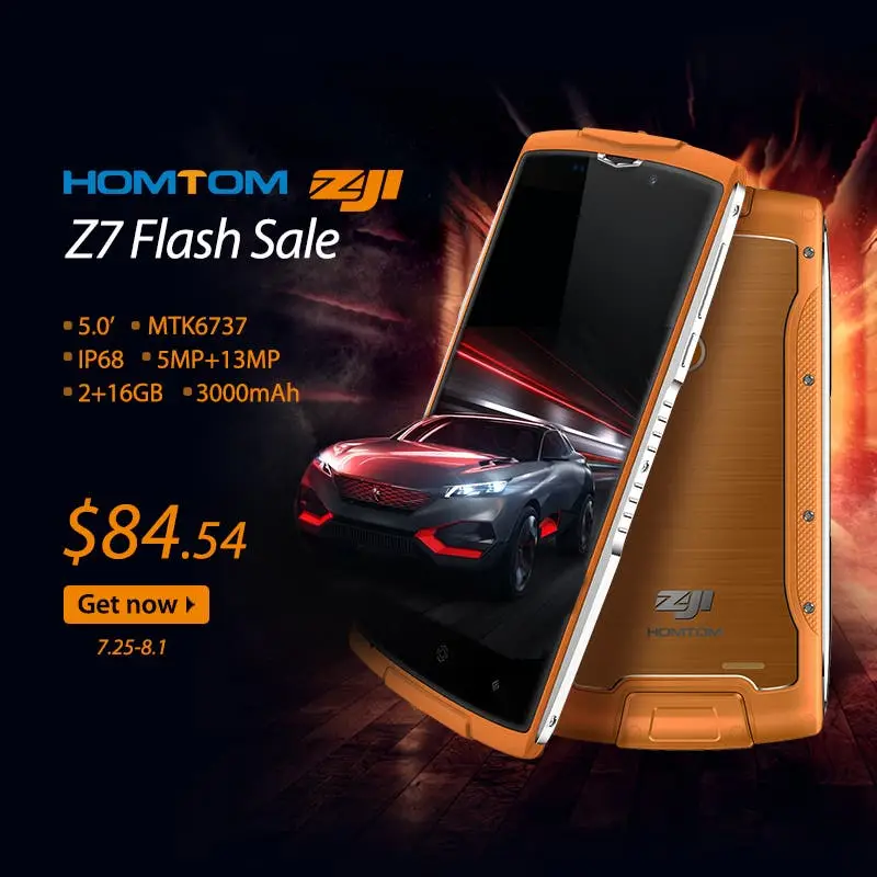 The HOMTOM ZOJI Z7 is on sale for $84.54 on AliExpress Tech Discovery