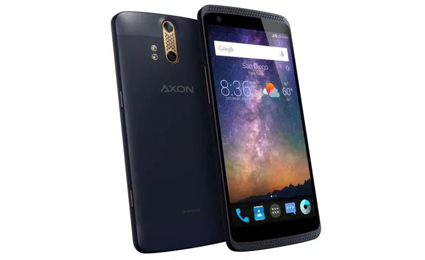 ZTE Axon with fingerprint sensor spotted, could be China-only