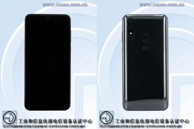 Alleged ZTE Blade V10 with 6GB RAM, waterdrop notch clears TENAA