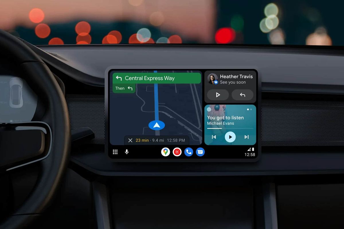 Android Auto gets a new design: here's how to try the new interface