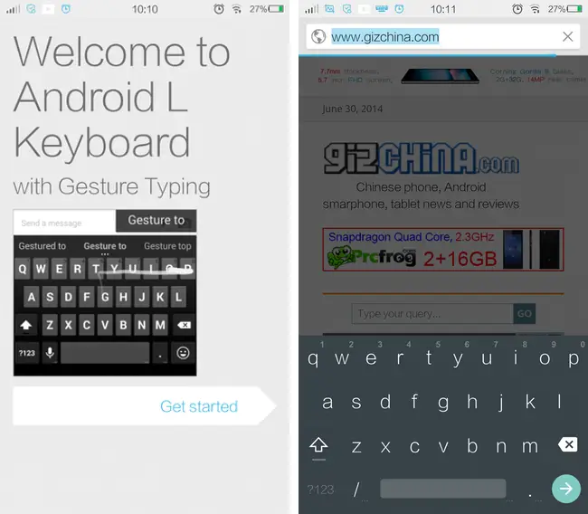 Android L Keyboard now available on the Play Store