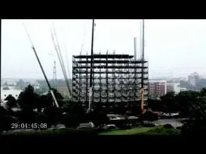 15 Story Shanghai Hotel Built In Just 6 Days!