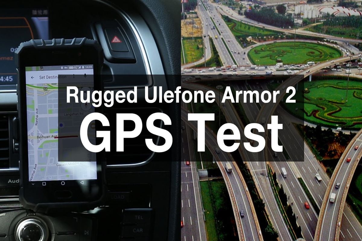 Rugged Ulefone Armor 2 GPS performance test video