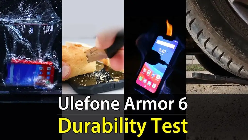 Another durability test video for the rugged Ulefone Armor 6