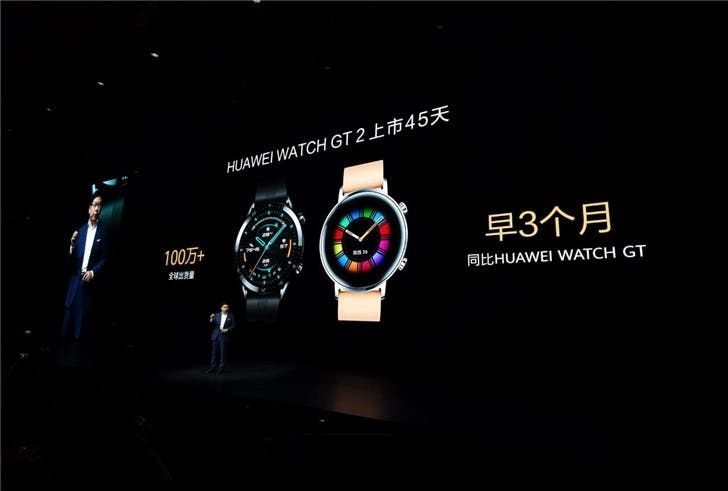 Huawei Watch GT 2 sold more than 1 million units