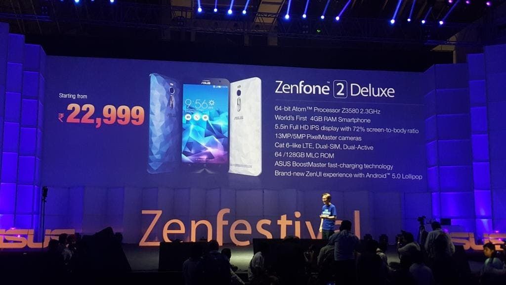 Asus ZenFone 2 Deluxe, ZenFone 2 Laser announced