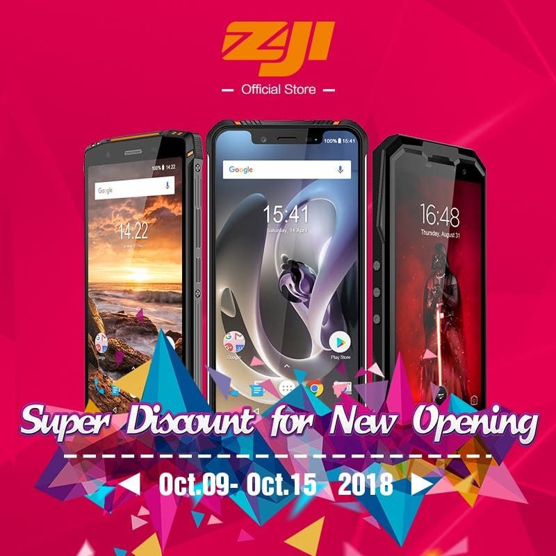 New opening of official ZOJI store on Aliexpress comes with big discounts