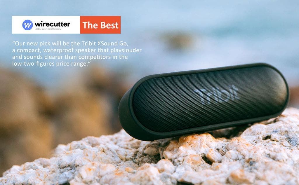 Great BT speaker Tribit XSound Go only for $23.83 with our coupon