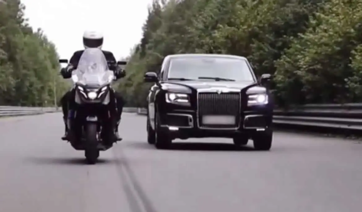Aurus Merlon, A Russian Motocycle Is In Tests
