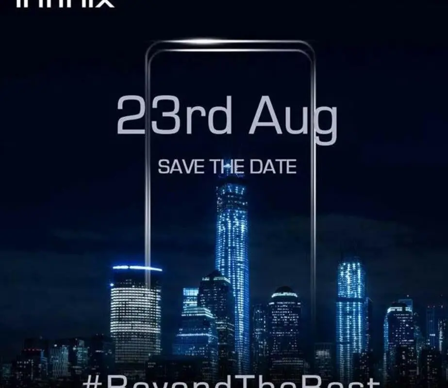 Infinix sends out invitations for August 23 event in India