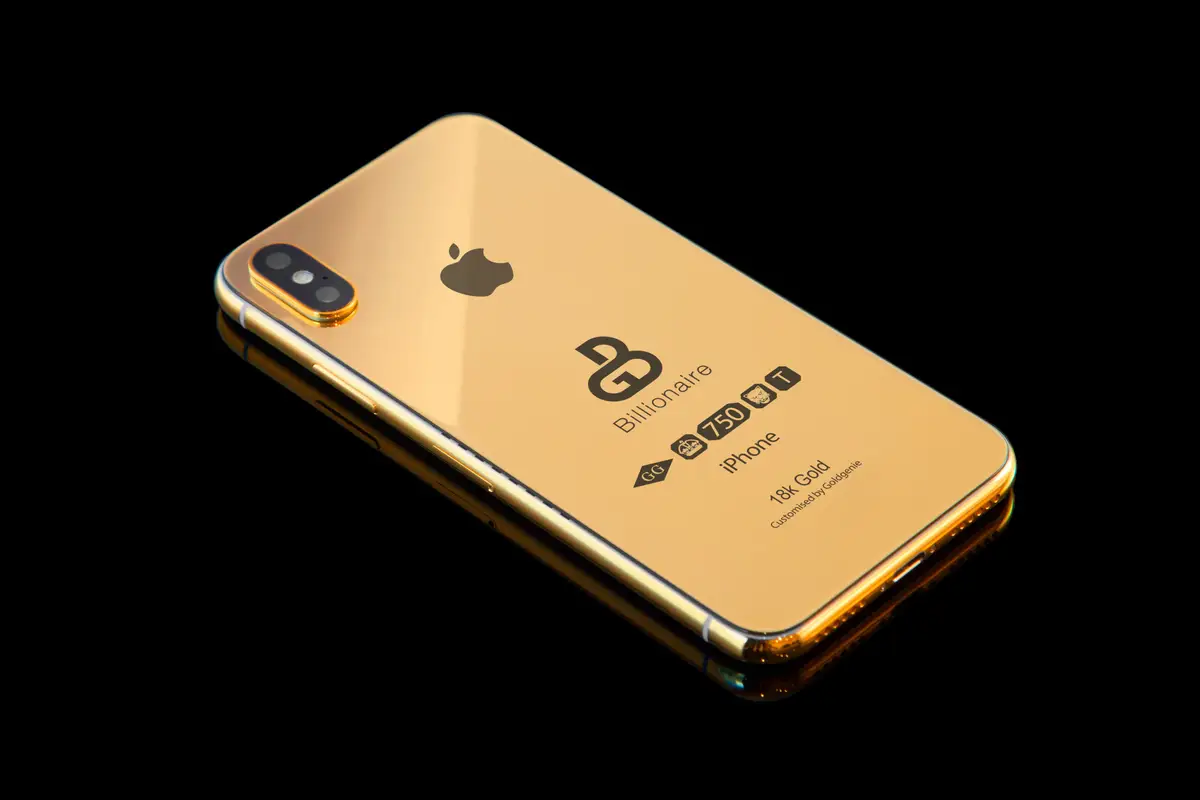 Forget the Gold iPhone X,  the 2018 18-Karat Gold plated iPhone Xs  goes for $127,000