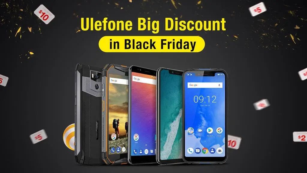 Ulefone announced big discounts for the Black Friday