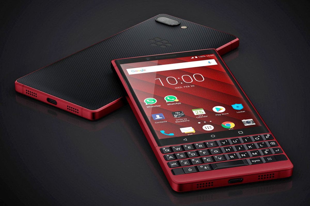 BlackBerry KEY2 Red edition goes on sale in China