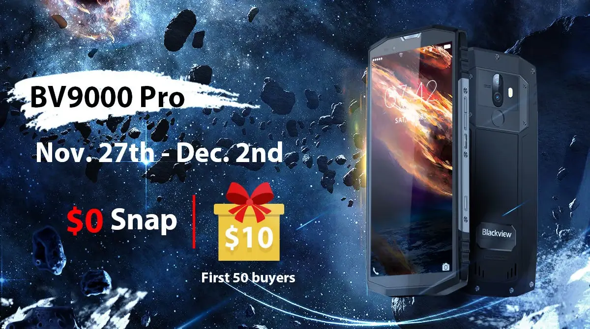 Rugged Blackview BV9000 Pro discounted this week