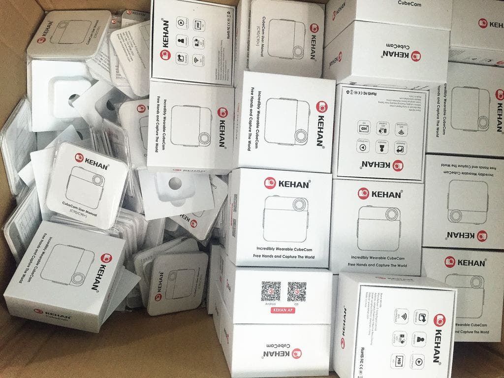 Sneak peek into the mass production of Kehan CubeCam