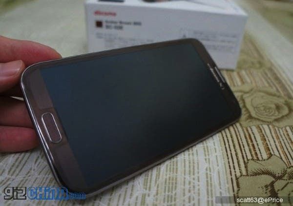 Real photos and unboxing of Amber Brown Samsung Galaxy Note 2