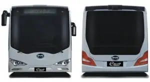 BYD electric buses heading for LAX