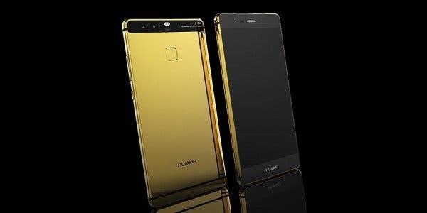 Huawei released gold plated P9 for $2140