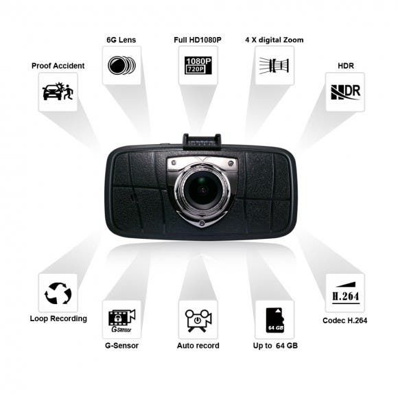 Kehan C821N: Durable car dashcam now on sale, costs $75