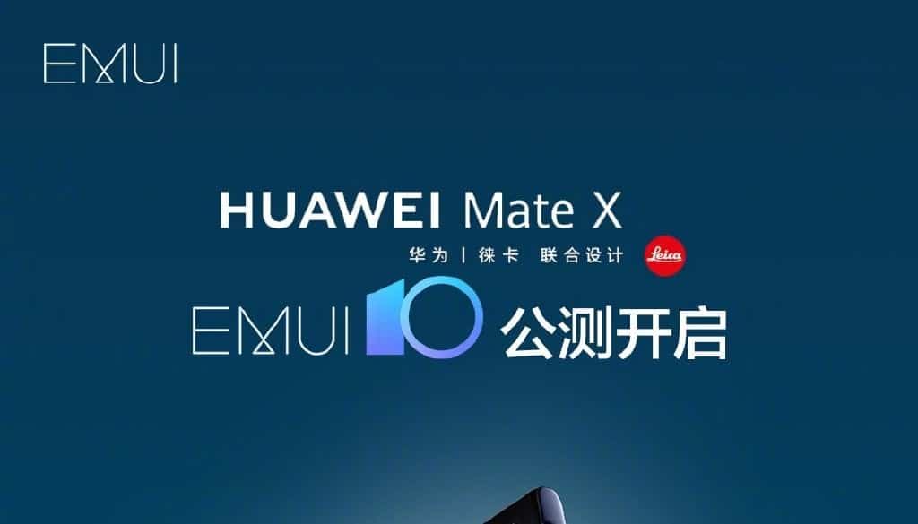 EMUI 10 Open Beta Kicks Off for Huawei Mate X