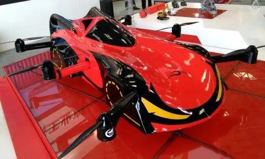 This flying car could be used for patrol in China