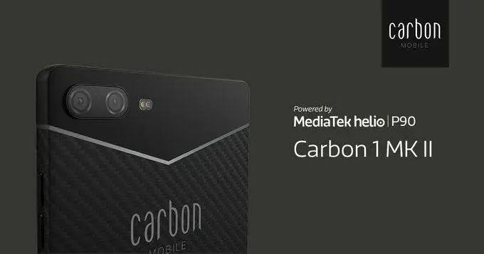 Carbon 1 Mark II announced as the world's first carbon fiber phone