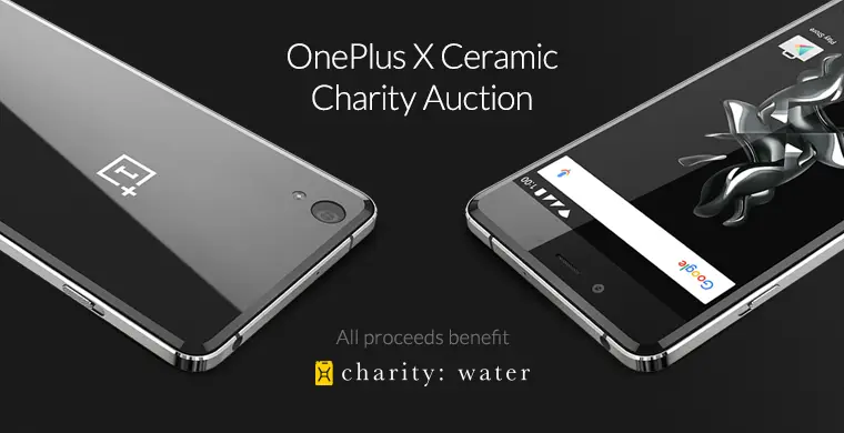OnePlus X Ceramic edition sales kick off with charity auction