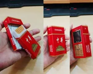 Cigarette Packet...... Cell Phone in Disguise!
