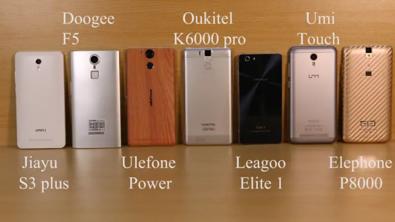 Video comparison of 7 midrange models